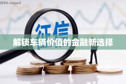 高淳解锁车辆价值的金融新选择