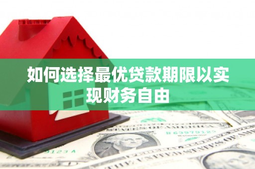 高淳如何选择最优贷款期限以实现财务自由