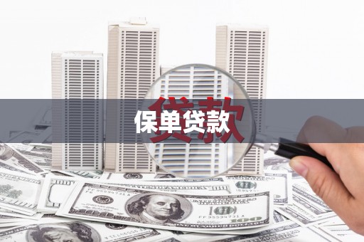 高淳保单贷款