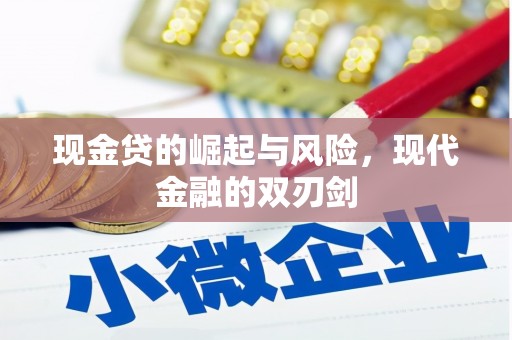 高淳现金贷的崛起与风险，现代金融的双刃剑