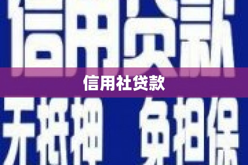 高淳信用社贷款