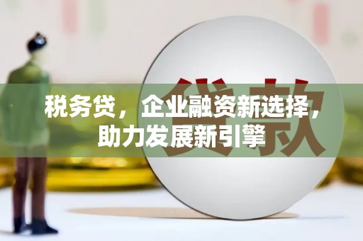 高淳税务贷，企业融资新选择，助力发展新引擎