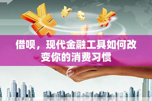 高淳借呗，现代金融工具如何改变你的消费习惯