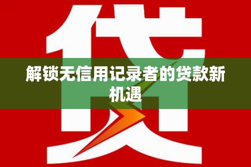高淳解锁无信用记录者的贷款新机遇