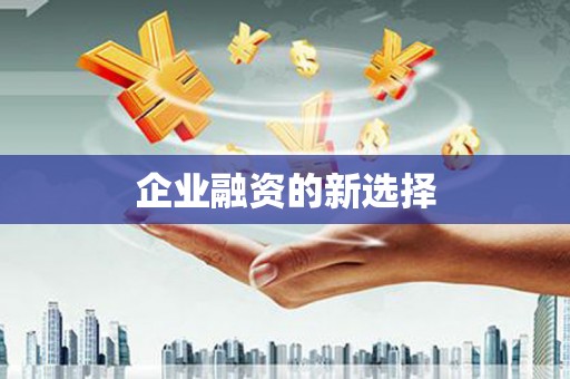 高淳企业融资的新选择