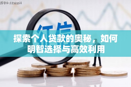 高淳探索个人贷款的奥秘，如何明智选择与高效利用