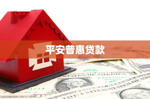 高淳平安普惠贷款