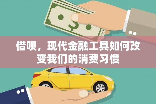 高淳借呗，现代金融工具如何改变我们的消费习惯