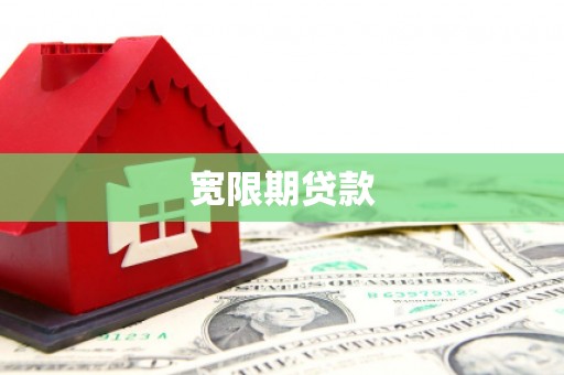 高淳宽限期贷款