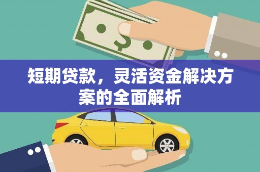高淳短期贷款，灵活资金解决方案的全面解析