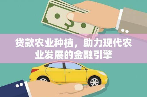 高淳贷款农业种植，助力现代农业发展的金融引擎