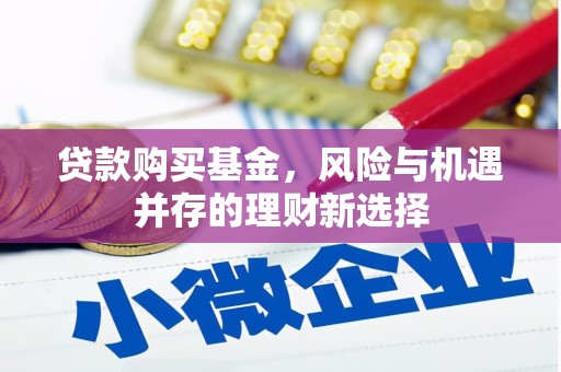 高淳贷款购买基金，风险与机遇并存的理财新选择