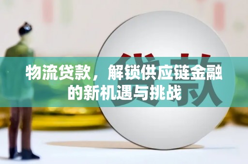 高淳物流贷款，解锁供应链金融的新机遇与挑战
