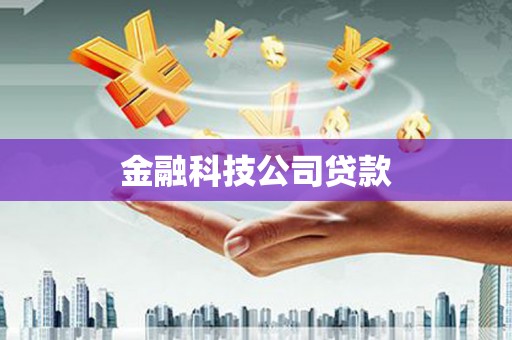 高淳金融科技公司贷款