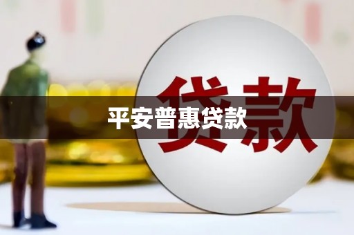 高淳平安普惠贷款