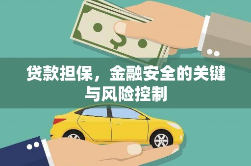 高淳贷款担保，金融安全的关键与风险控制