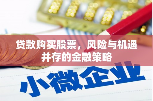 高淳贷款购买股票，风险与机遇并存的金融策略