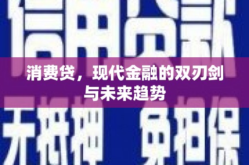 高淳消费贷，现代金融的双刃剑与未来趋势